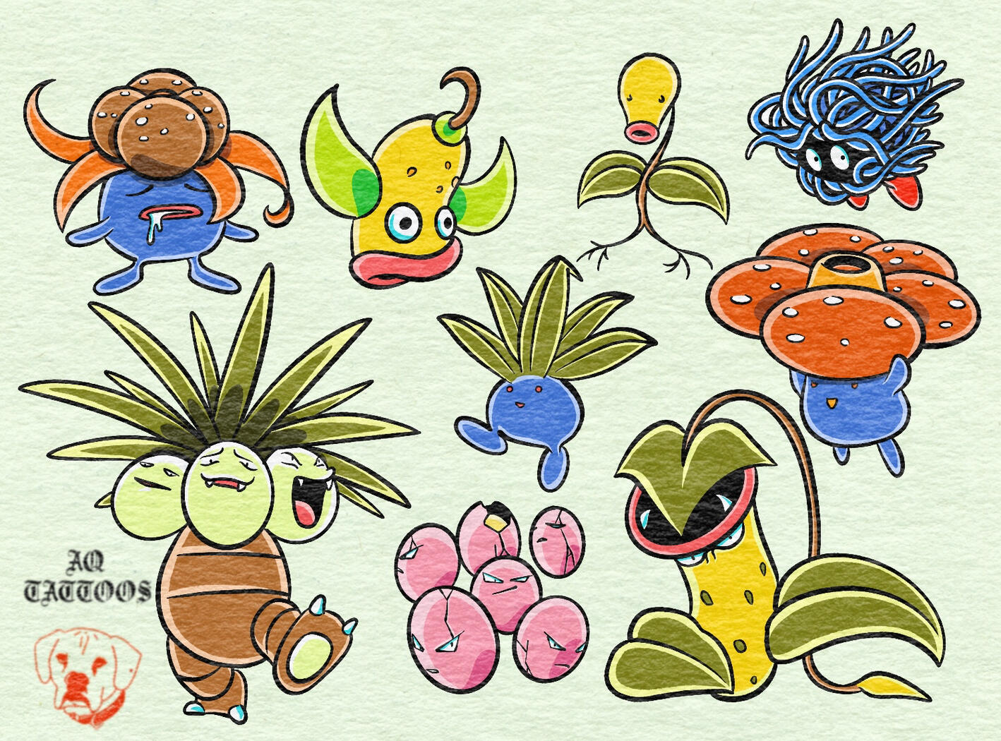 1st gen grass type